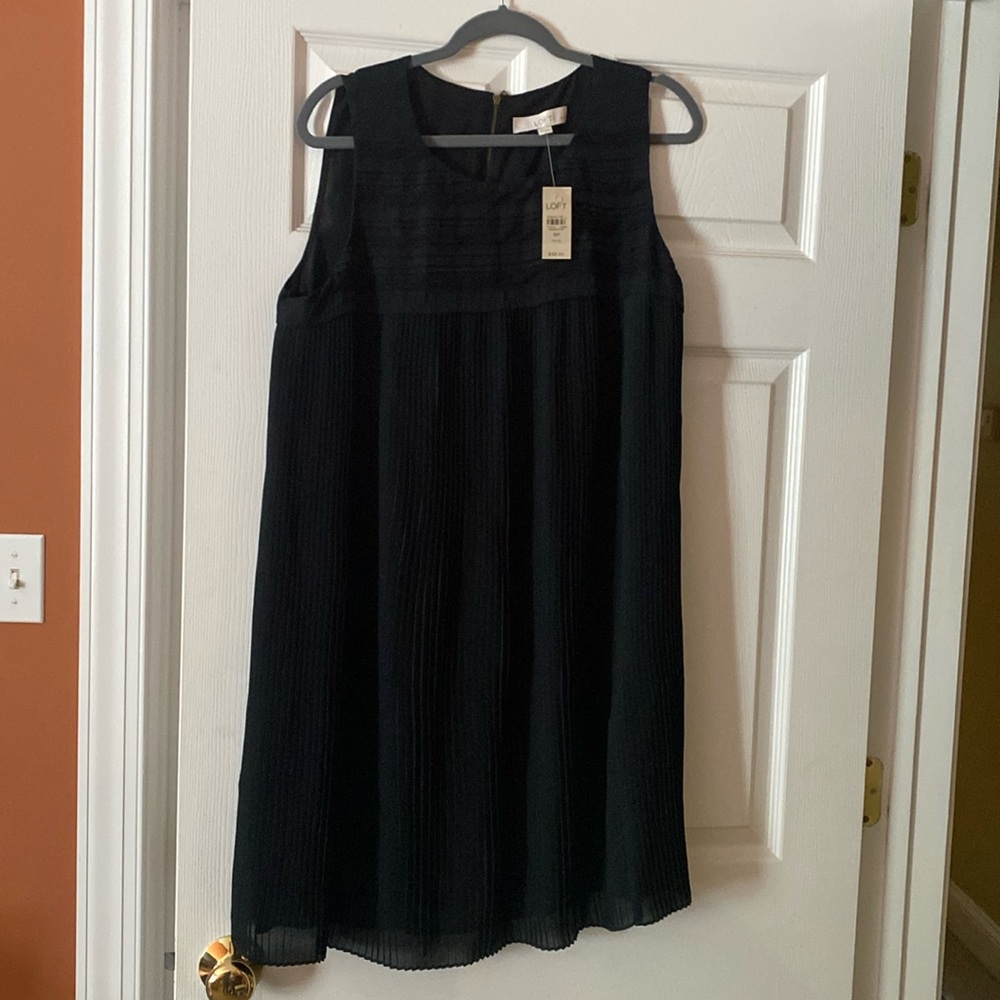 Ann Taylor Loft black dress, New with tags!